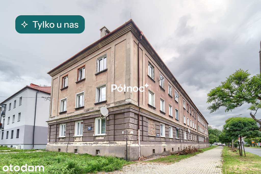 Dwa pokoje, c.o miejskie- Bytom, Stroszek