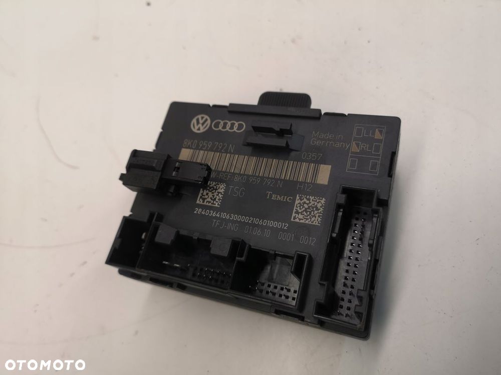 MODUŁ STEROWNIK DRZWI AUDI A4 B8 A5 Q5 8K0959792N - 3