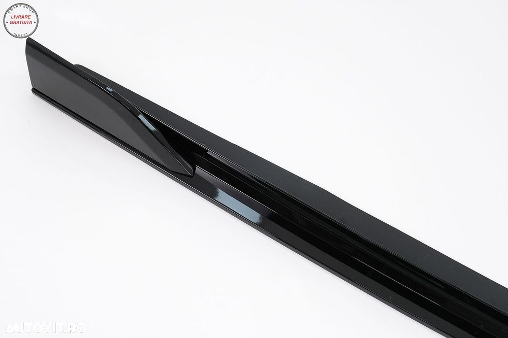 Pachet Exterior Aero BMW X6 G06 (2019-03.2023) M-Tech Black Knight Design Negru Lu- livrare gratuita - 18