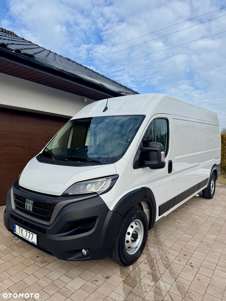 Fiat Ducato L3H2 MultiJet 160KM POWER STAN FABRYCZNIE NOWY PEŁEN SERWIS TYLKO ASO I WŁAŚCICIEL FULL OPCJA z Polskiego Salonu !!! - 2