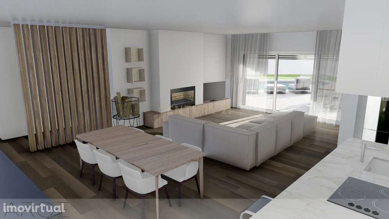Moradia T4 Térrea de Luxo no Condomínio Privado “HANJOS VILLAGE” – Olh - Grande imagem: 4/36