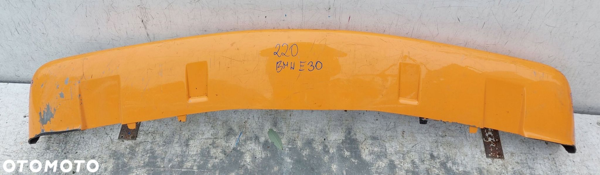 BMW 3 E30 M technik spoiler zderzak przedni przód - 1