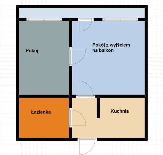 Plac Trzech Krzyży 2 pokoje 36m2