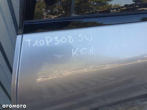 Drzwi kompletne Lewe Lewy Tył Peugeot 308 III T10 KOMBI KCA