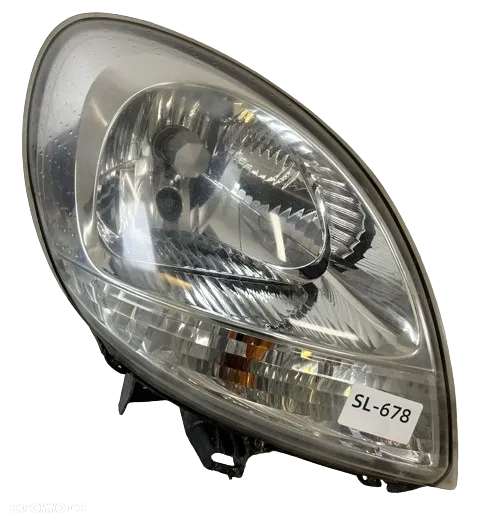 Tania Wysyłka 10 Zł  Renault Kangoo Lift 03r- Nissan Kubistar Reflektor Lampa Lewa Prawa Oryginał  8200236591 8200236690 - 2
