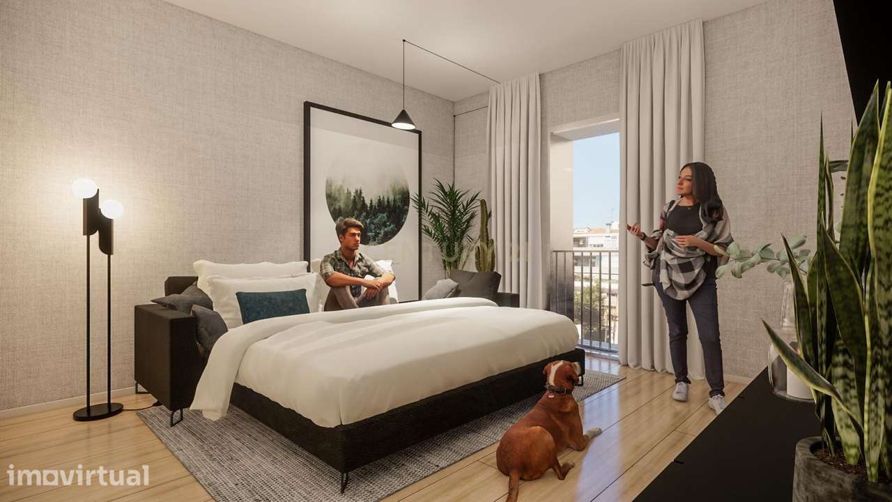 Apartamento T0 Novo em Paranhos, Porto - Excelente Localização - Grande imagem: 3/7