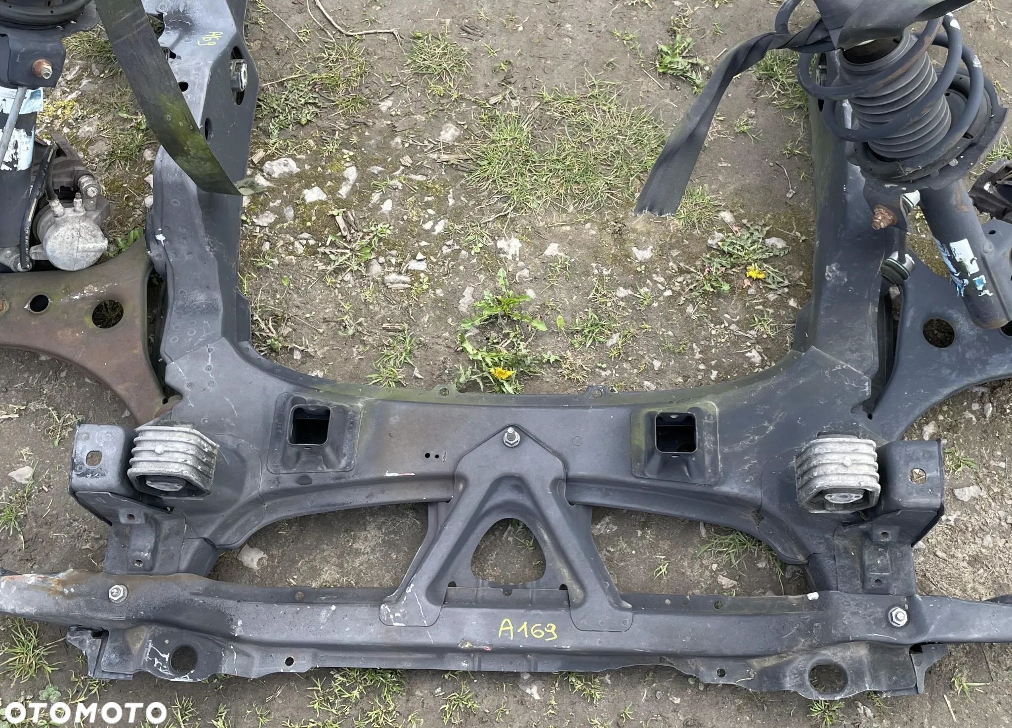 Sanki wózek przód Mercedes W169 - 1