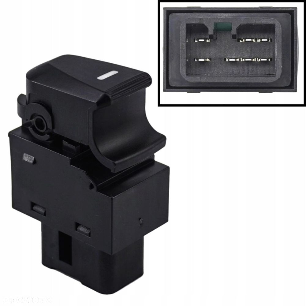 Przełącznik szyb - Hyundai Tucson II III ix35 - Do Drzwi Przednich Prawych - 3