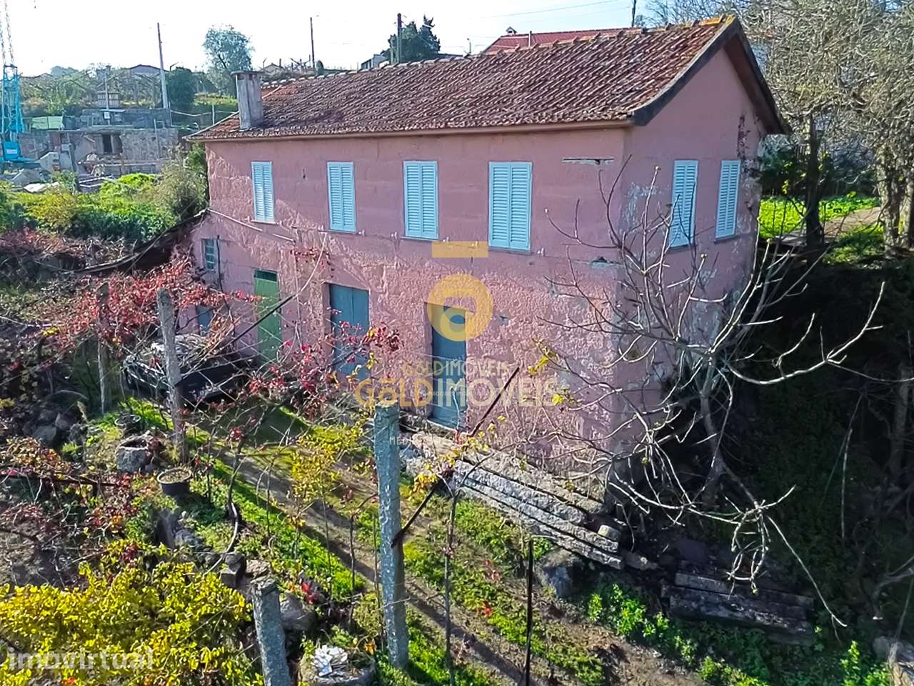 Moradia para Restaurar T2 Venda em Sobrado e Bairros,Castelo de Paiva - Grande imagem: 3/25