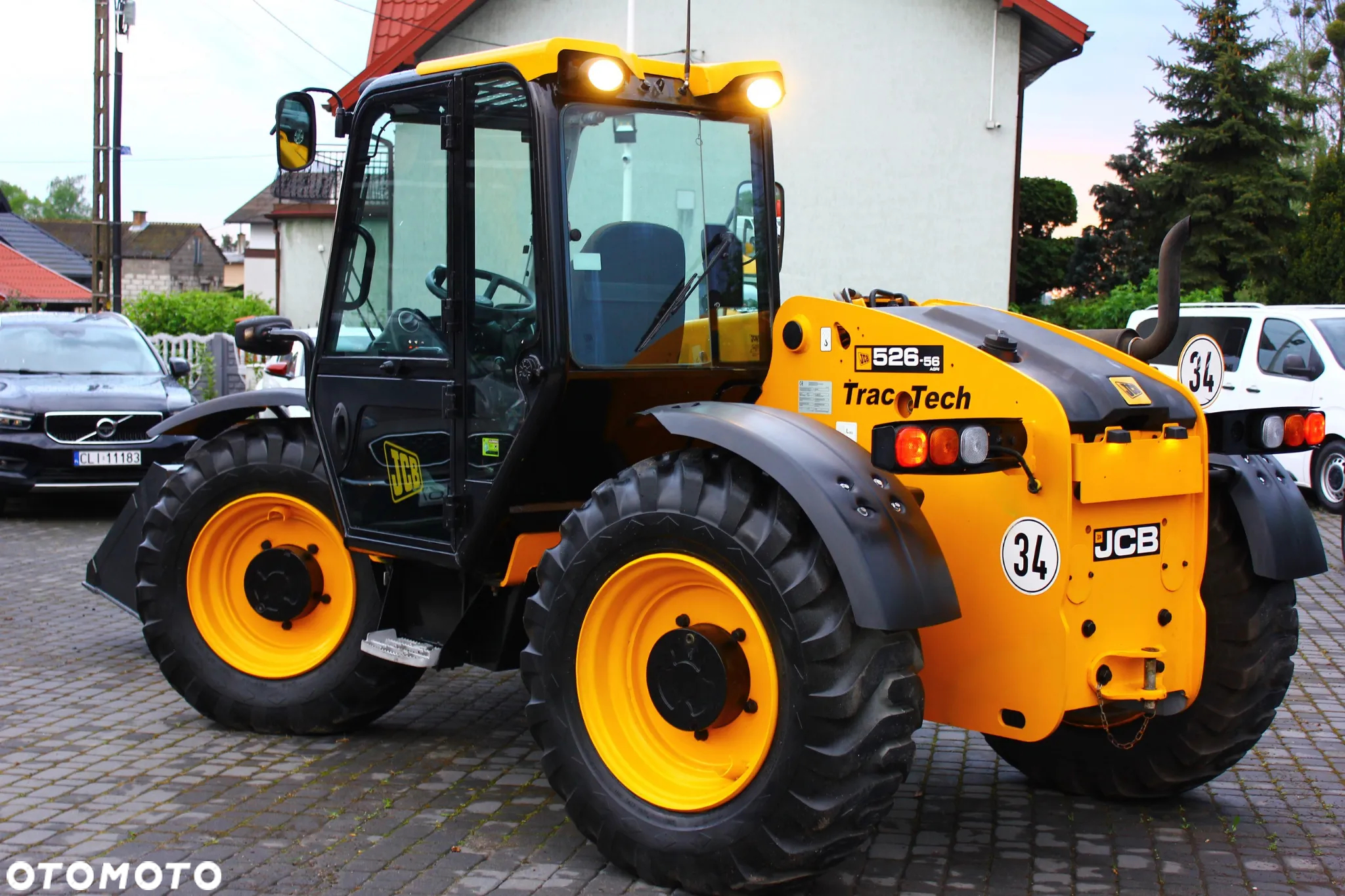 JCB ŁADOWARKA TELESKOPOWA JCB 526-56 AGRI  3 TRYBY SKRĘTNE JOYSTICK SILNIK 4.4L 4X4 - 30
