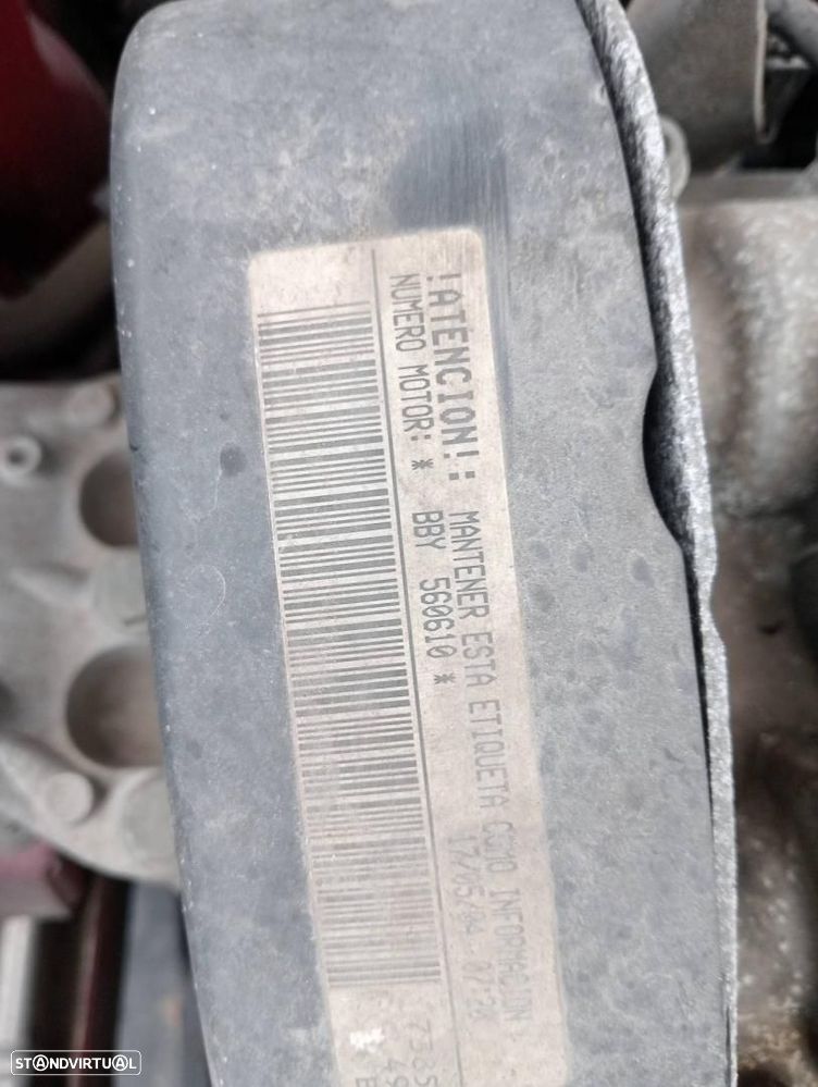 MOTOR COMPLETO SEAT IBIZA REF. BBY - 1