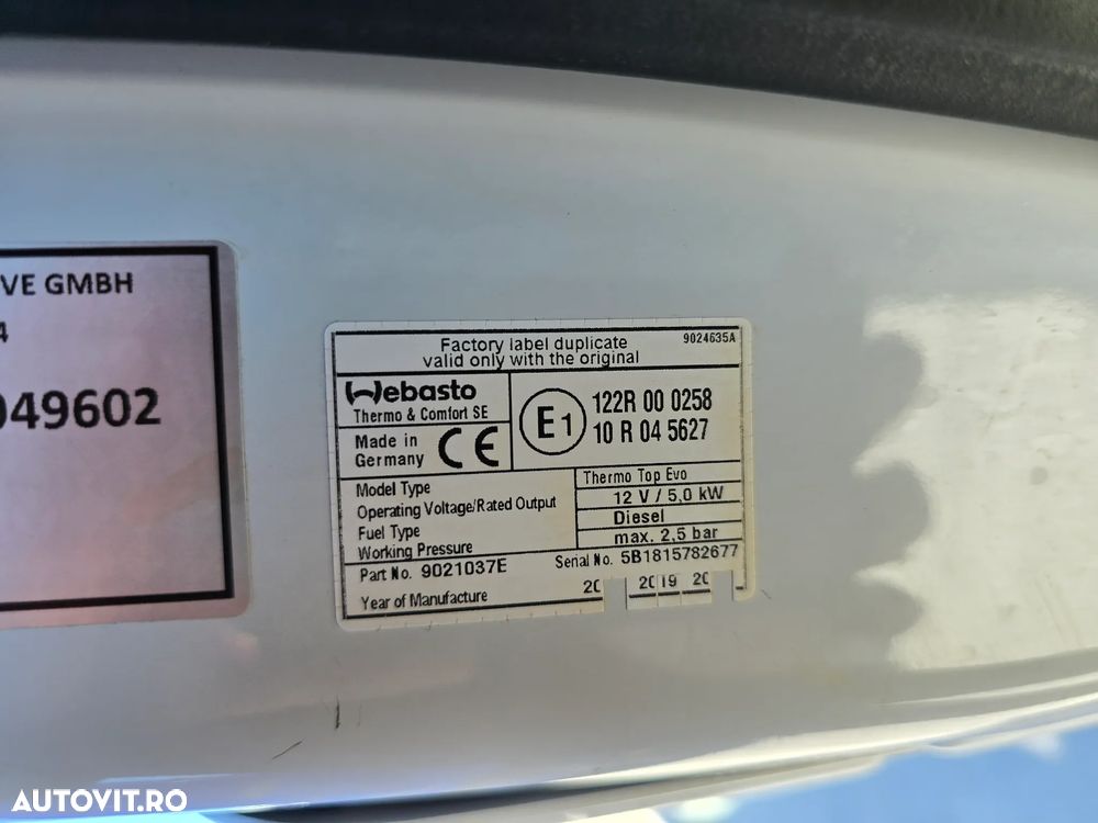 Renault Master 4x4 WEBASTO 7 Locuri+BENA - 27