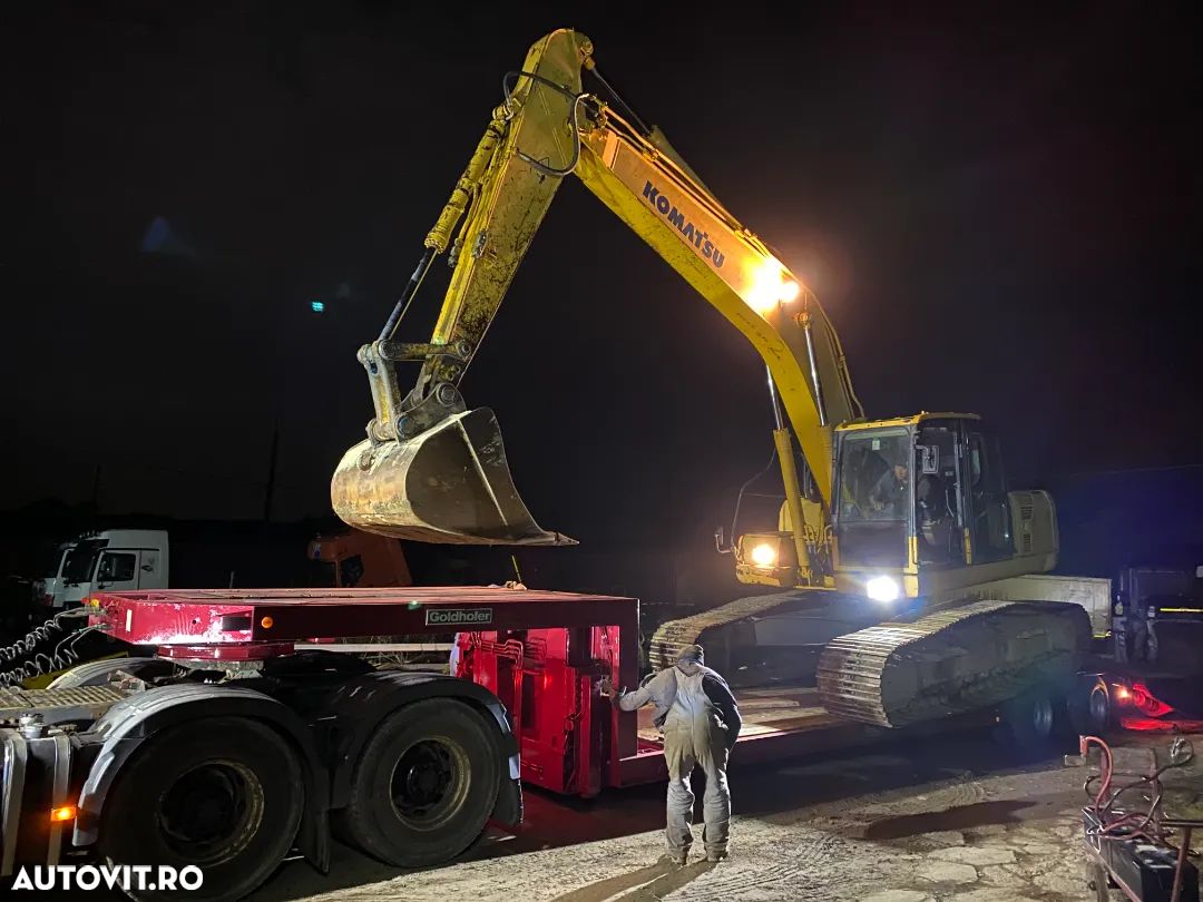 KOMATSU PC210-8 dezmembrari :rola de rulare ,lant de rulare ,hidromotor de mars , coroana de rotire , reductor de rotire , pompa hidraulica , cilindrii hidraulici - 1