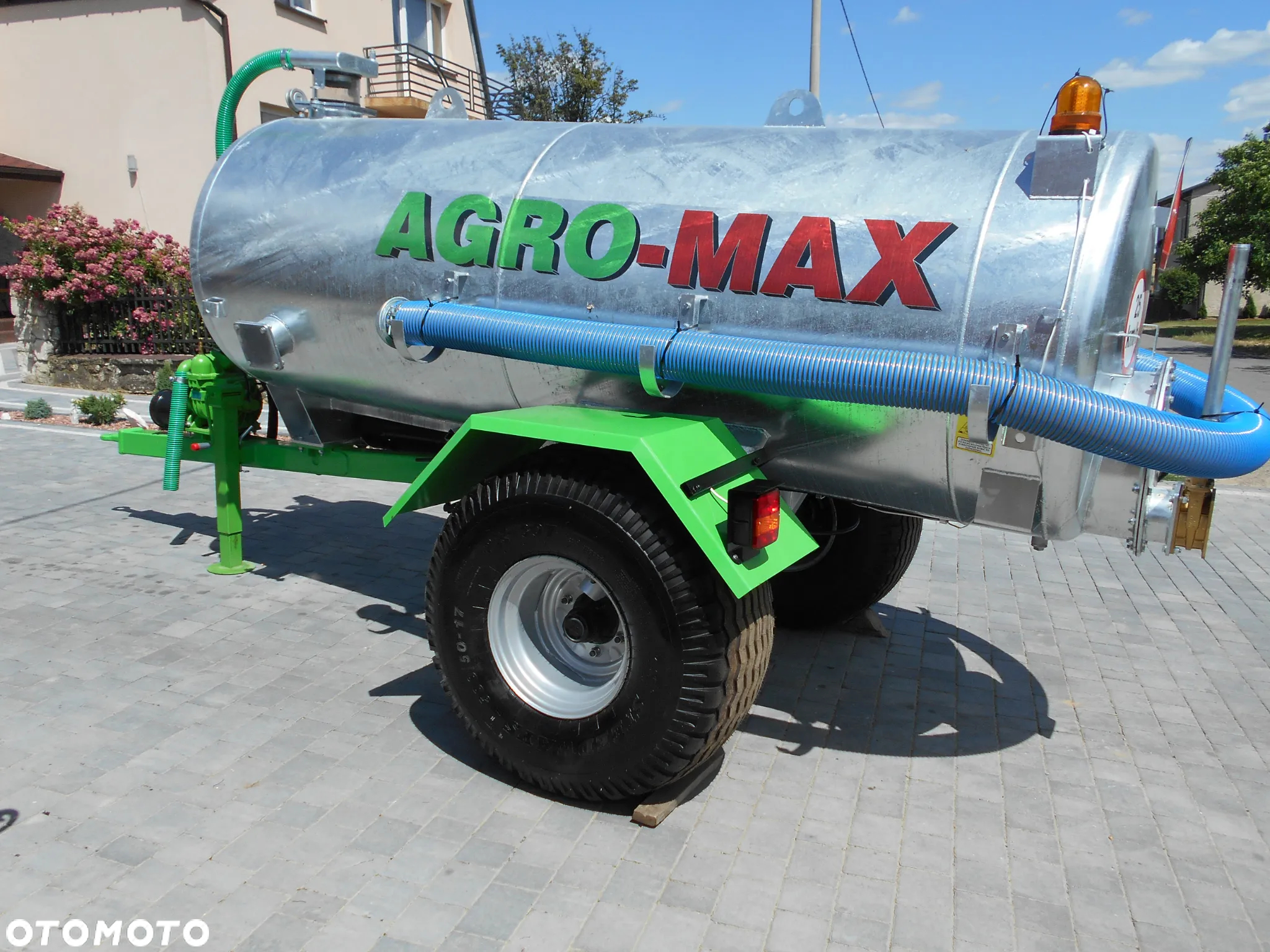 Beczka/ wąż/WÓZ ASENIZACYJNY/ beczkowóz/ wóz na gnojowicę AGROMAX - 5