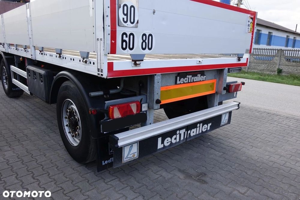 DAF XF 460 6x2 EURO6 / AUTOMAT / INTARDER / HDS X-HIDUO 188 B-2/ ZABUDOWA SKRZYNIA BURTOWA + PRZYCZEPA LECITRAILER - 35