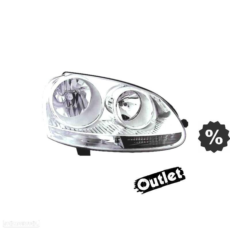 R017475C1 FAROL DIR ÓPTICAS PARA VOLKSWAGEN VW GOLF V 03-08 JETTA III 05-10 - 1