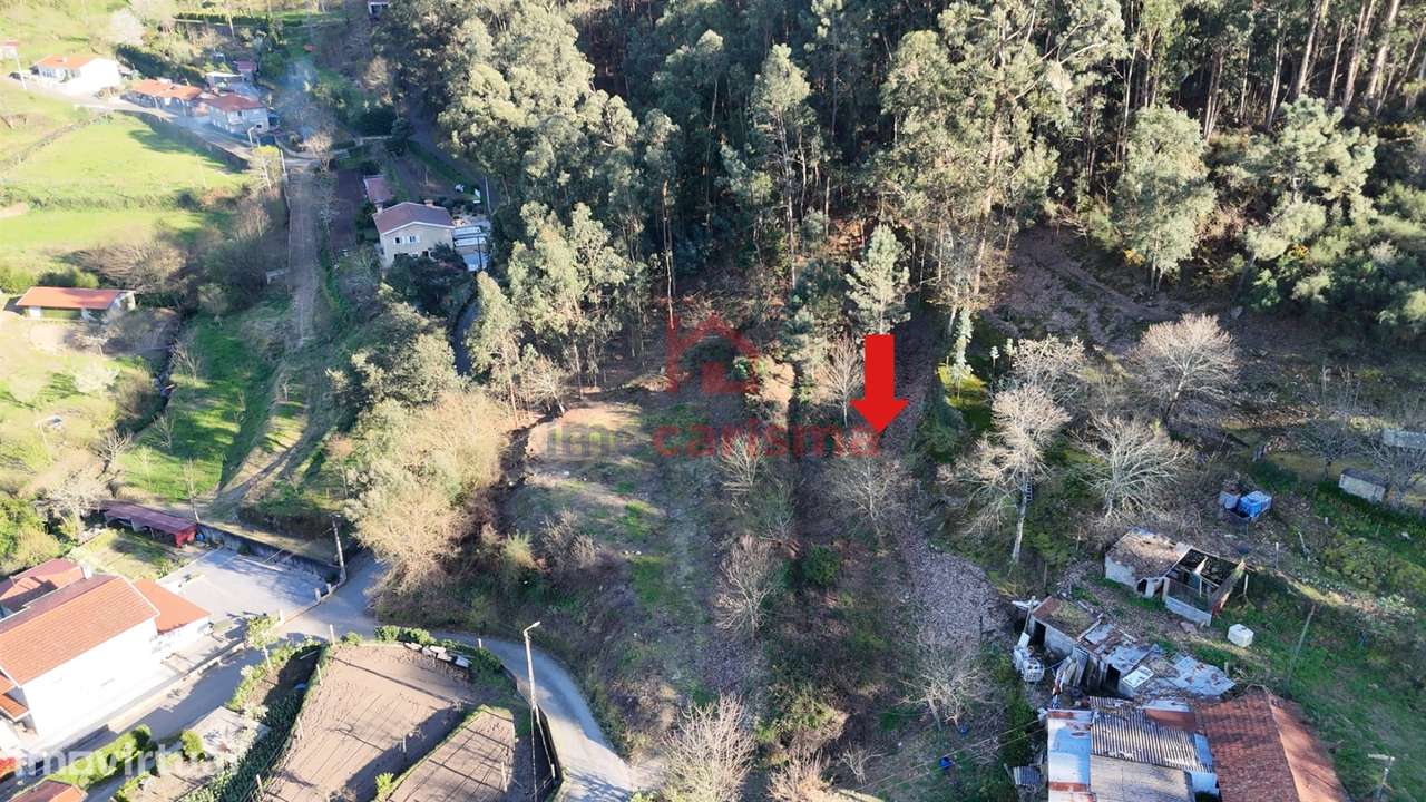 Terreno para construção com 290m2 em São Mamede de Negrelos, Santo Tir - Grande imagem: 3/4