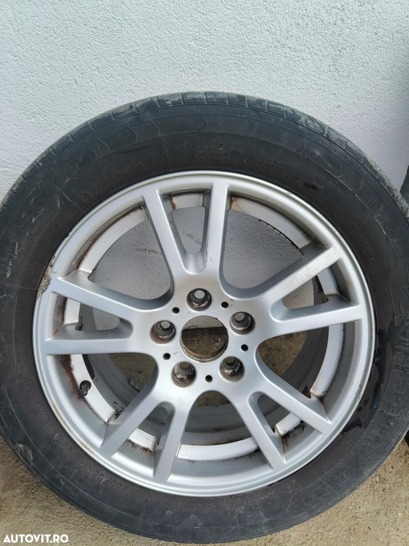 Set jante BMW 17 style 148 dedicate BMW X3 E83 8J 17 ET 46 ( anvelopele nu sunt bune) - 6