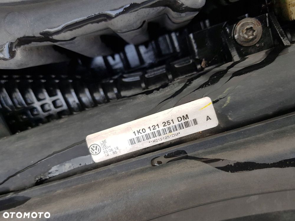 VW GOLF 6 VI 08-13r CABRIO 2.0 TDI PAS PRZEDNI CHŁODNICE WENTYLATORY - 7
