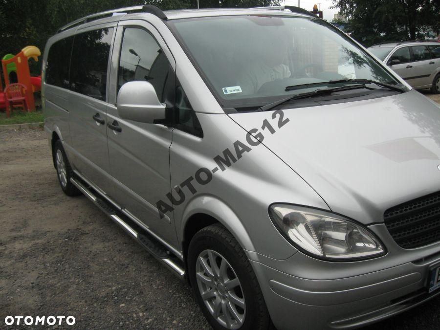 RELINGI DACHOWE czarne MERCEDES VITO krótki 2004- - 3