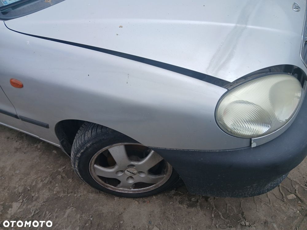 daewoo lanos 92u maska zderzak lampa grill błotnik drzwi zbiornik paliwa szyba lusterko klamka - 6