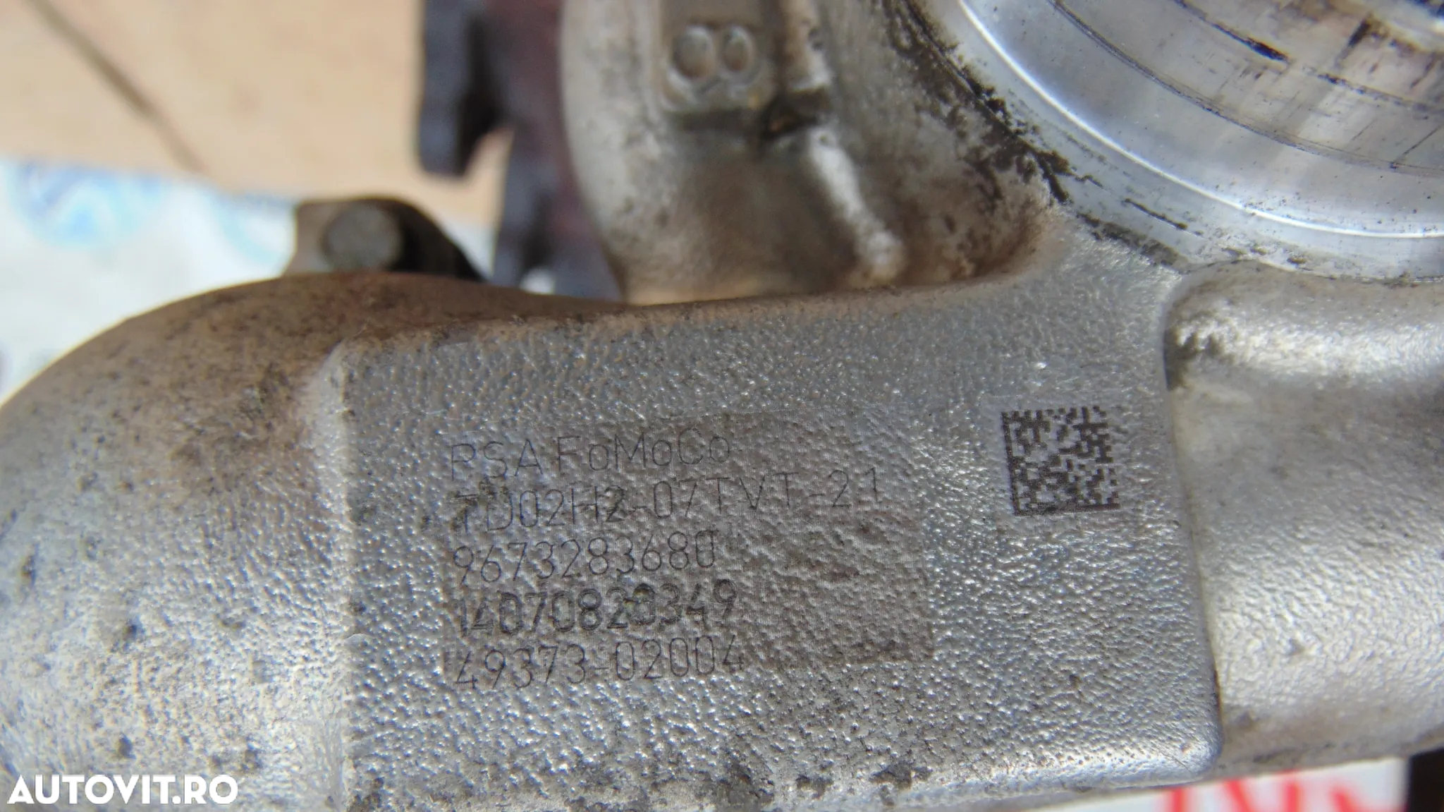 Turbina ford focus 3 1.6tdci euro 5 fiesta c max tourne connect Peugeot 208 308 508 partner citroen - 6