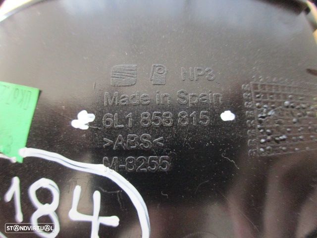 Interruptor 6L1858815 SEAT IBIZA 6L 2007 1.4I 16V 85CV 5P AZUL CLARINHO  INTERRUPTOR CENTRAL - 4