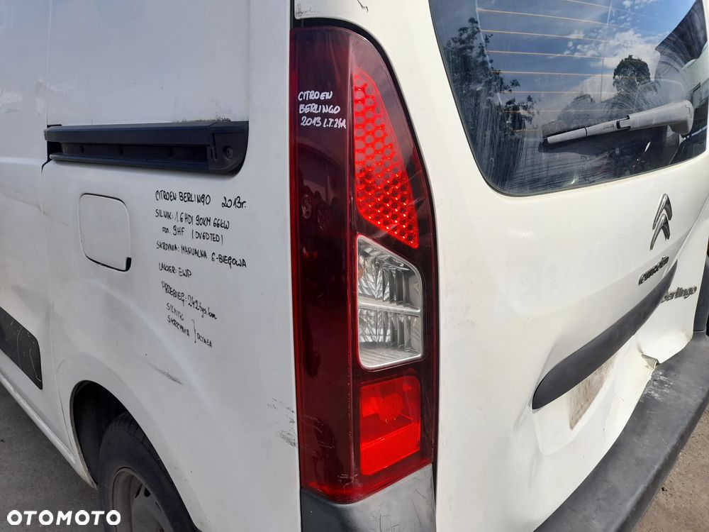 CITROEN BERLINGO II LAMPA LEWY TYŁ LEWA TYLNA - 1