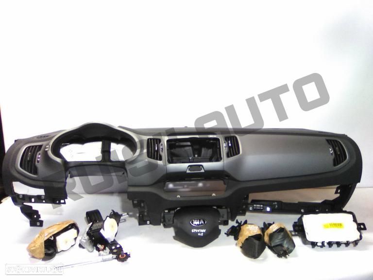 Conjunto Completo Tablier + Airbags + Pré-tensores  Kia Sportag - 1