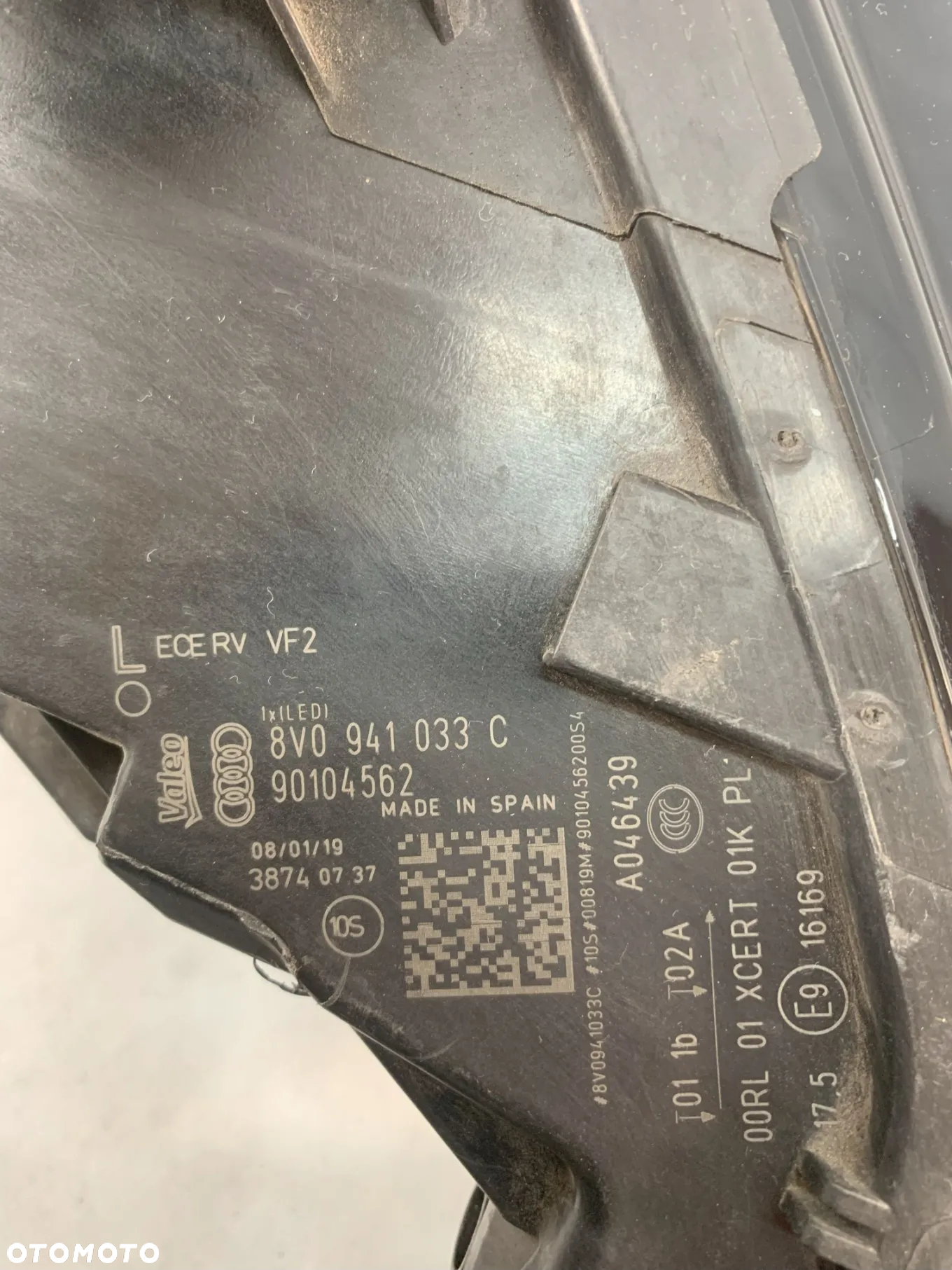 Image Audi A3 FL 16r Světlomet levá lampa Levá A 3 Lift 2016 - 8V0941033C
