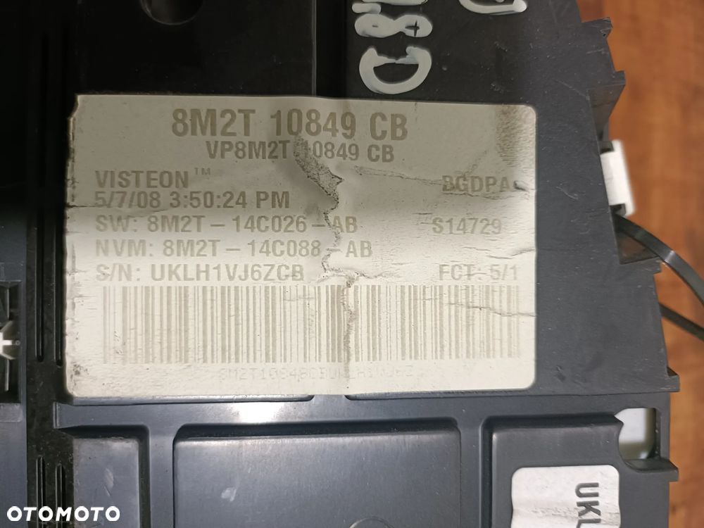 FORD MONDEO MK4 07-14 liczniki zegary 8M2T10849CB * - 8
