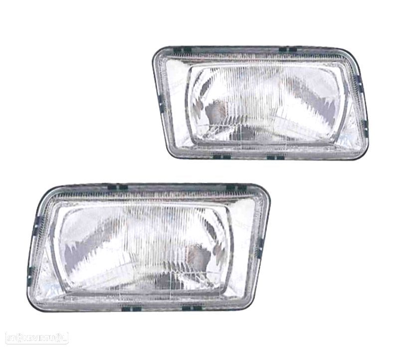 FARÓIS OPTICAS AUDI 80 91-96 - 1
