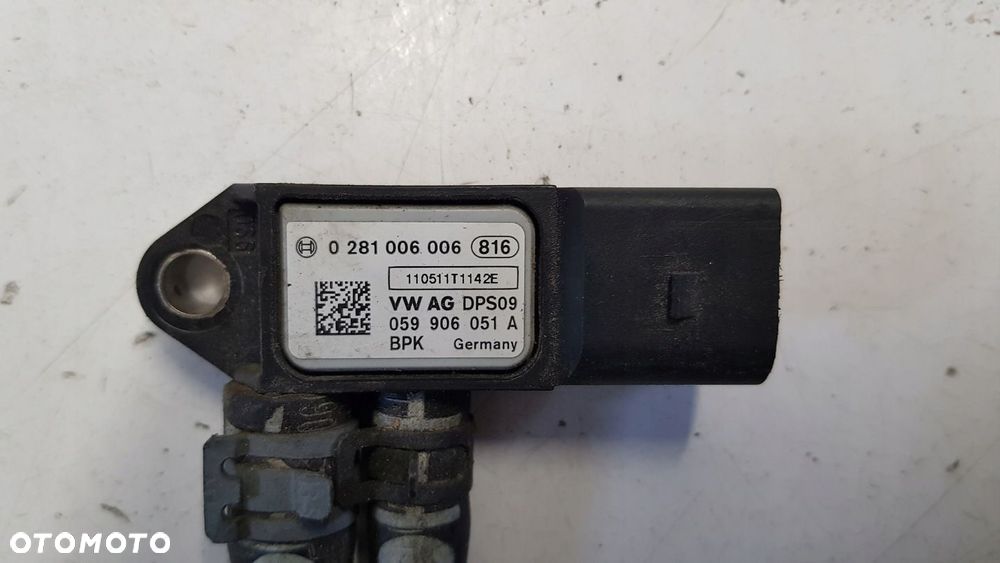 czujnik DPF spalin Audi A4 B8 2.0 TDI - 4