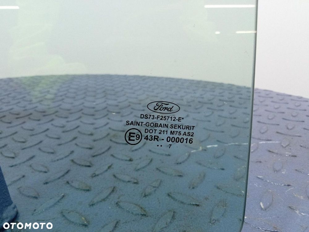 FORD MONDEO MK5  LIFTBACK SZYBA DRZWI TYŁ PRAWA - 3