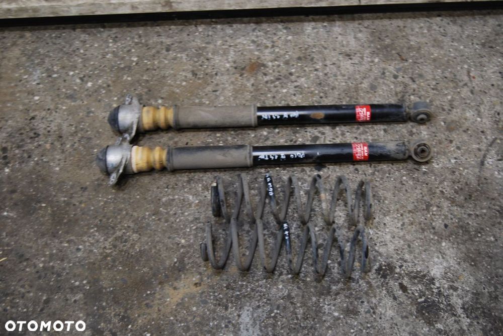 AMORTYZATORY TYŁ TYLNE + SPRĘŻYNY VW POLO IV 9N3 IFT 1.4 TDI MONROE - 2