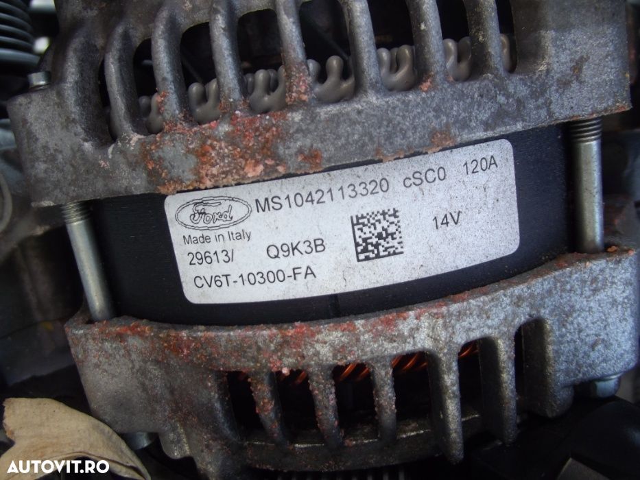 Alternator Ford 1.0 Fiesta Focus 3 C MAX alternator Ford 1.0 Ecoboost - 4