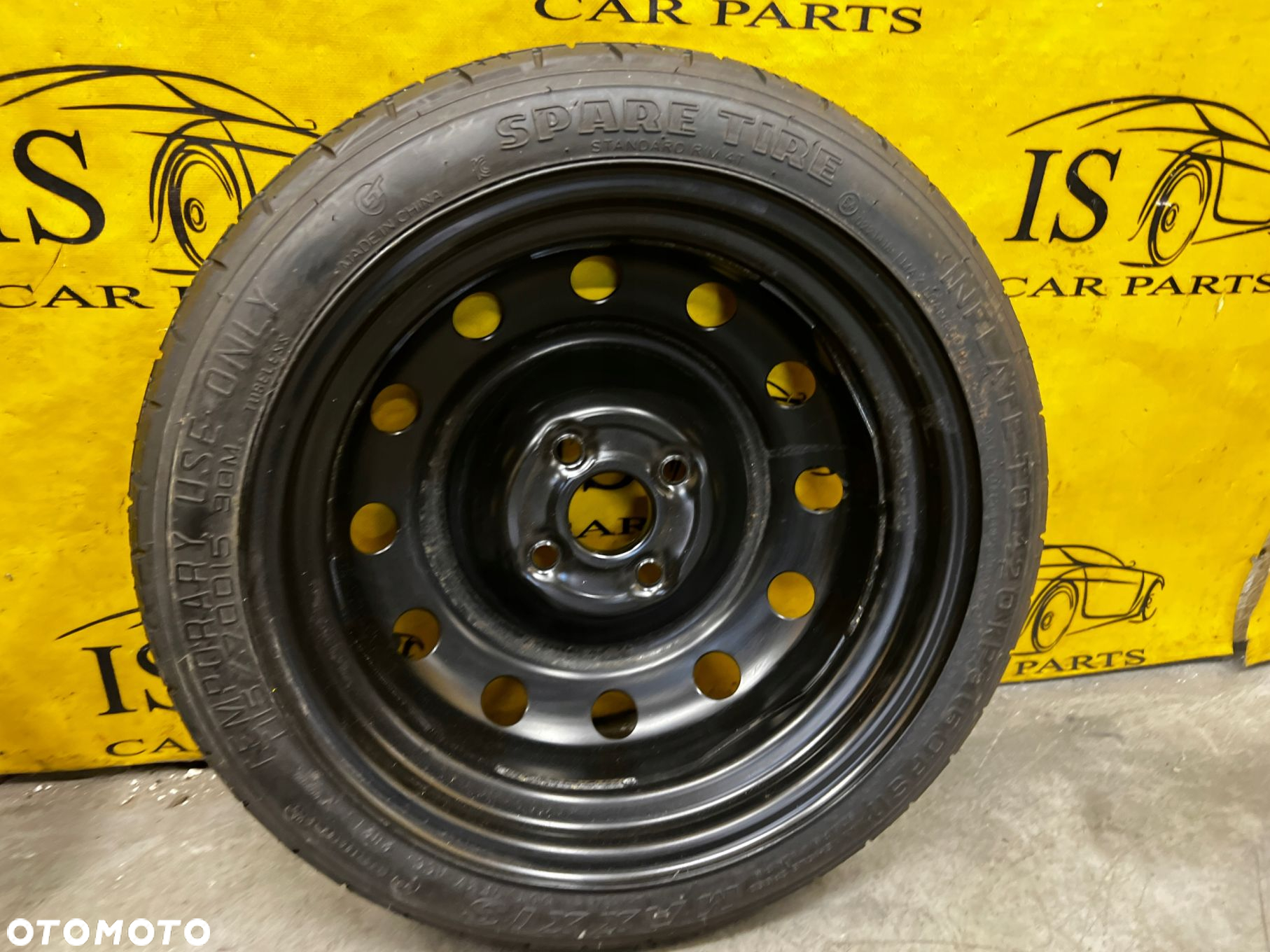 ZESTAW NAPRAWCZY KOŁO ZAPASOWE DOJAZDOWE KIA PICANTO III 115/70 R15 - 9