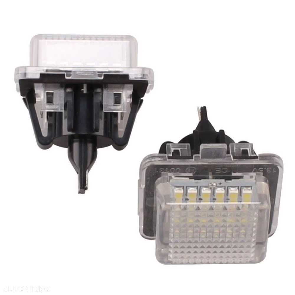 Set Lampi LED numar dedicate MERCEDES BENZ C-Class W204 , C204, S204 - 4