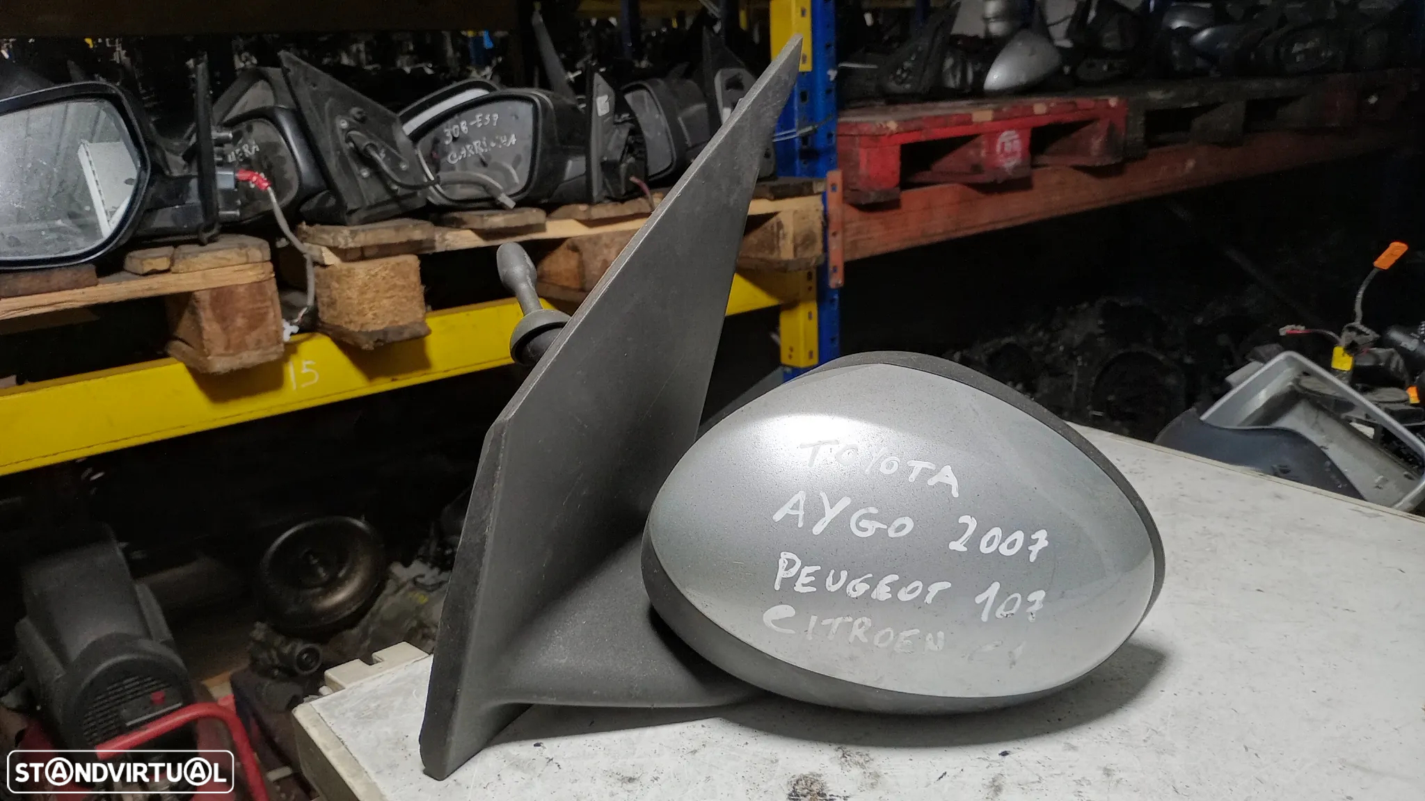Retrovisor Toyota Aygo Esquerdo - 2