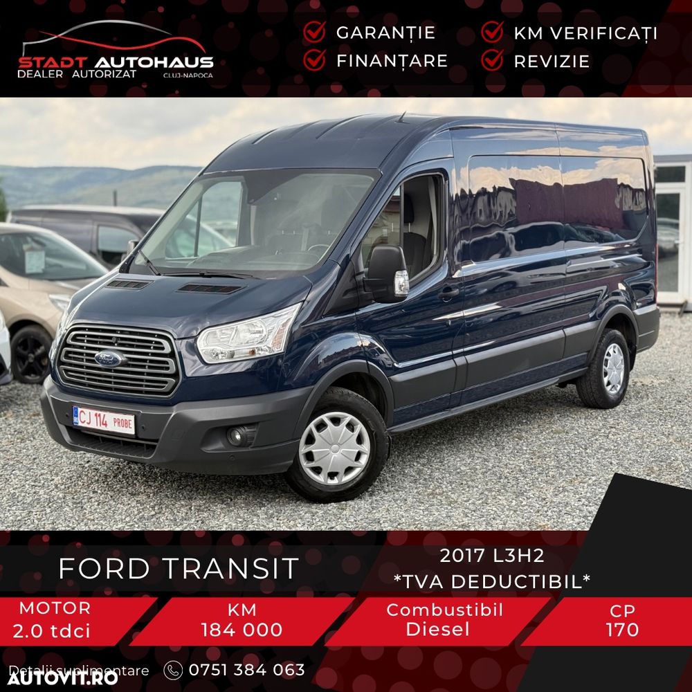 Ford Transit L3H2 Tva inclus si deductibil - 2