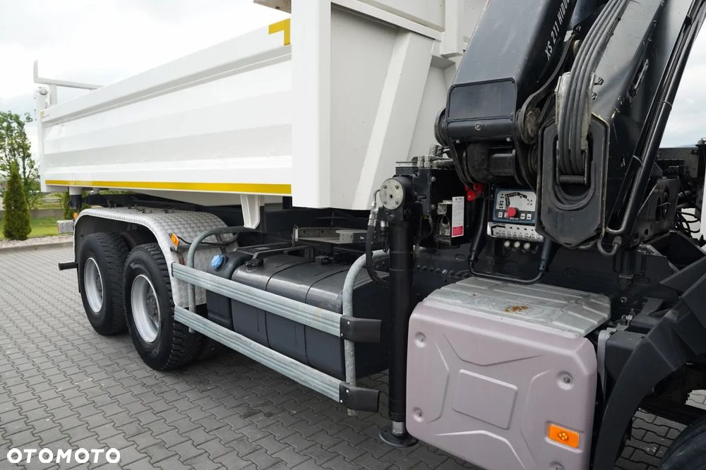Renault K 380 / 6x4 / WYWROTKA 2 STRONNA / HYDROBURTA + HDS HIAB 211 EP- 4 / PILOT / ŁYCHA /  EURO 6 - 21