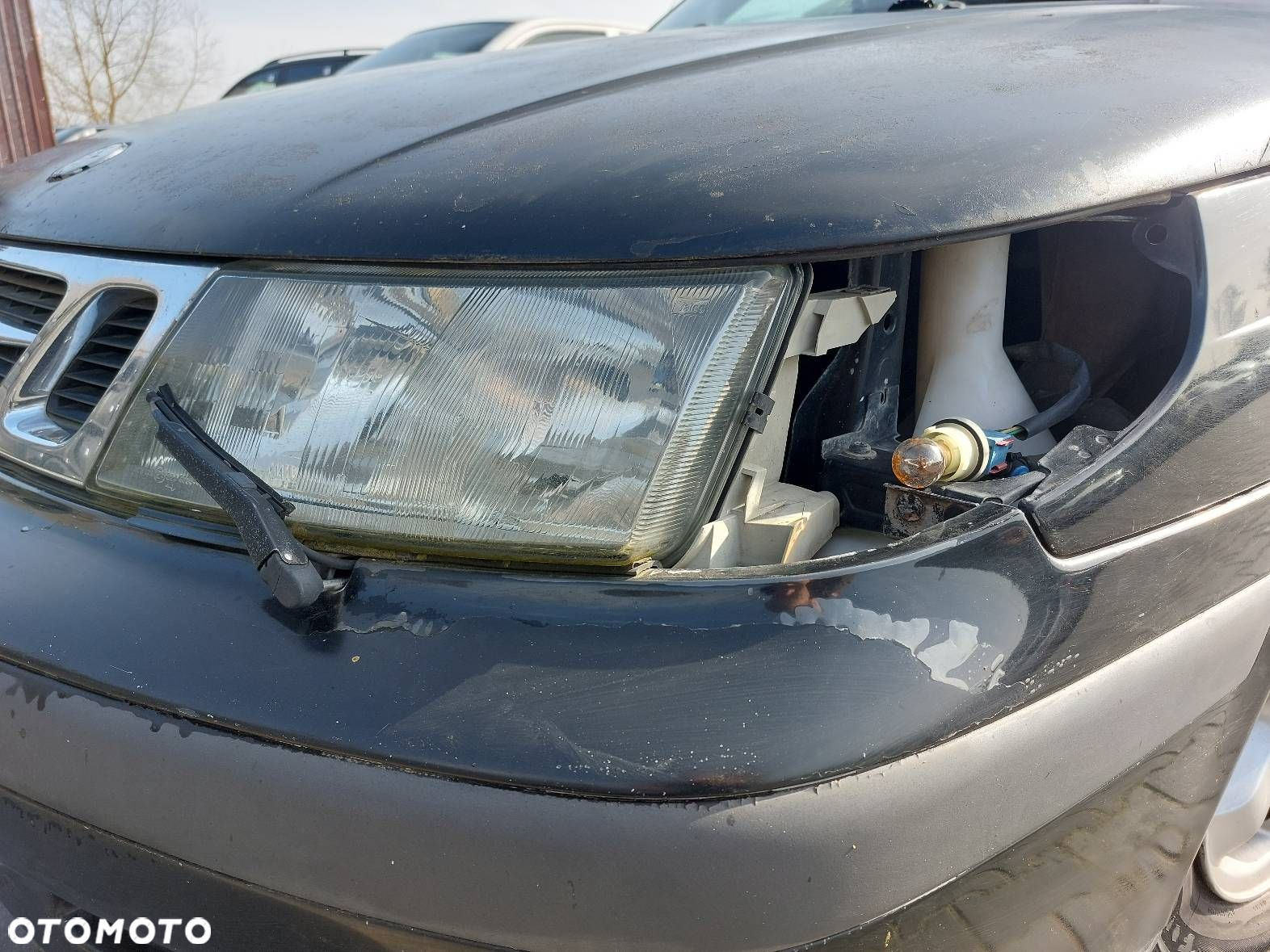 KOMPLETNY PRZÓD MASKA ZDERZAK LAMPA BŁOTNIK SAAB 9-5 I 170 - 13