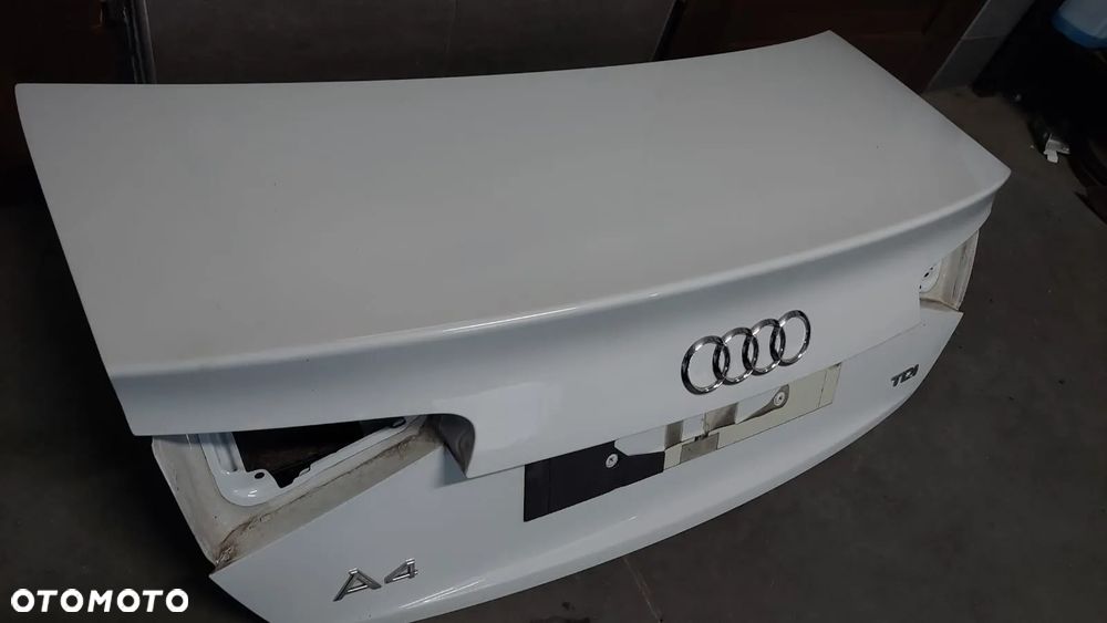 Klapa bagażnika Audi A4 B8 lift 2013 rok kolor LS9R - 5