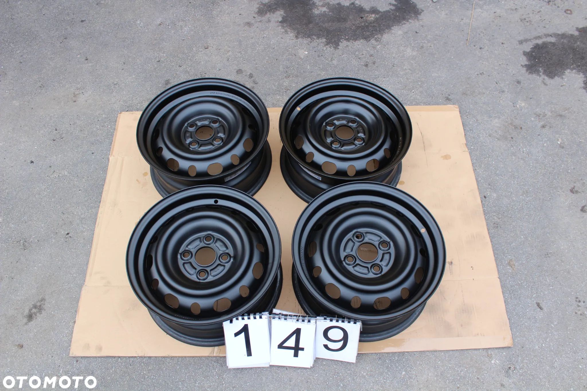 Felgi stalowe Mazda 2  4x100Ø54  6x14  ET45 - 1