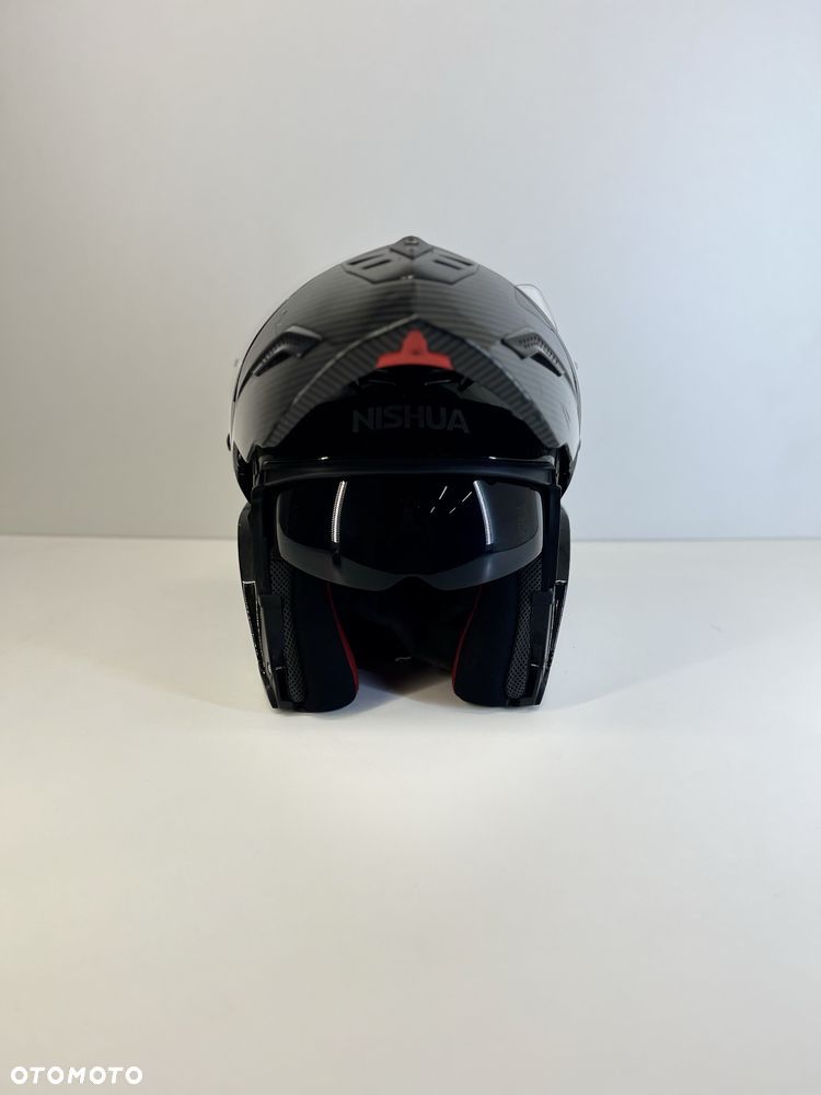 Kask szczękowy NISHUA NFX-2 carbon rozm. S blenda pinlock - 2