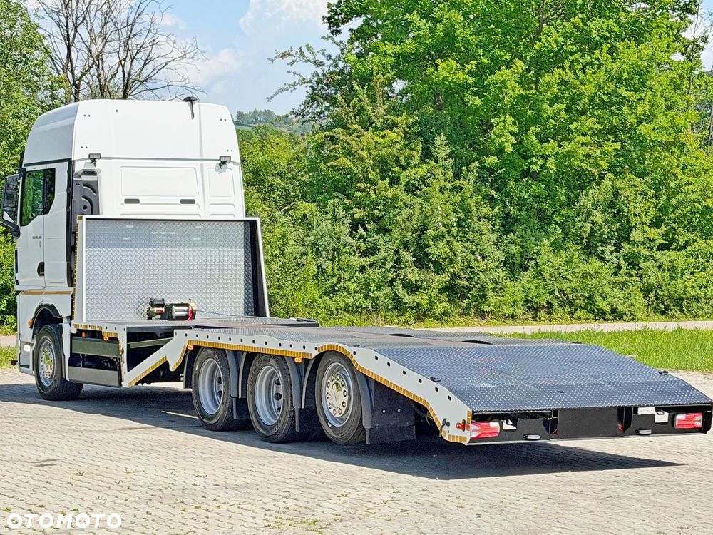 MAN TGX 35.580 * LAWETA 9,00m * 8x4 * STAN BDB - 8