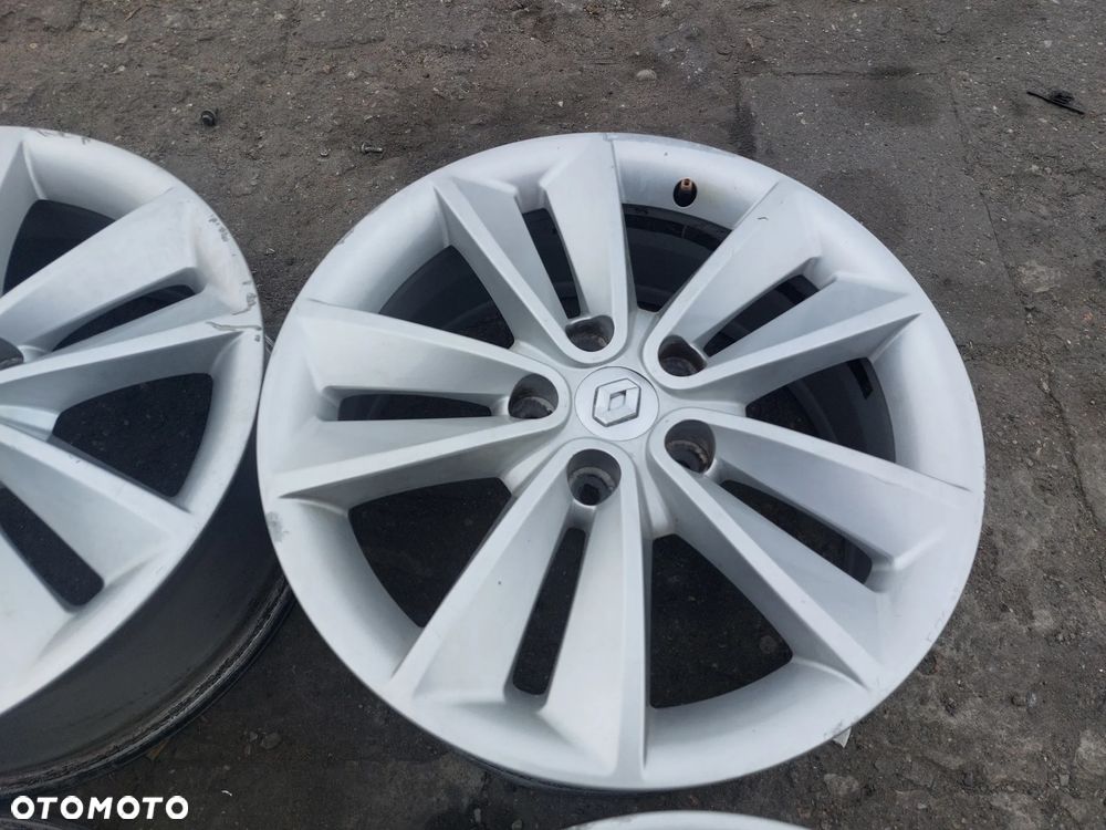RENAULT SCENIC III MEGANE III FELGI ALUFELGI R17 7.5J ET49 5X114.3 OE RENAULT 403000066R PROSTE! - 4