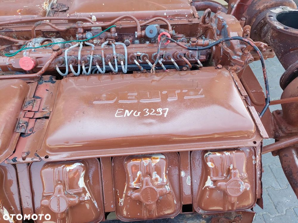 Silnik spalinowy Deutz BA12L716 BF BA 12L 716 12-cyl Turbo Engine Kruszarka Lokomotywa Rozściełacz Agregat - 6