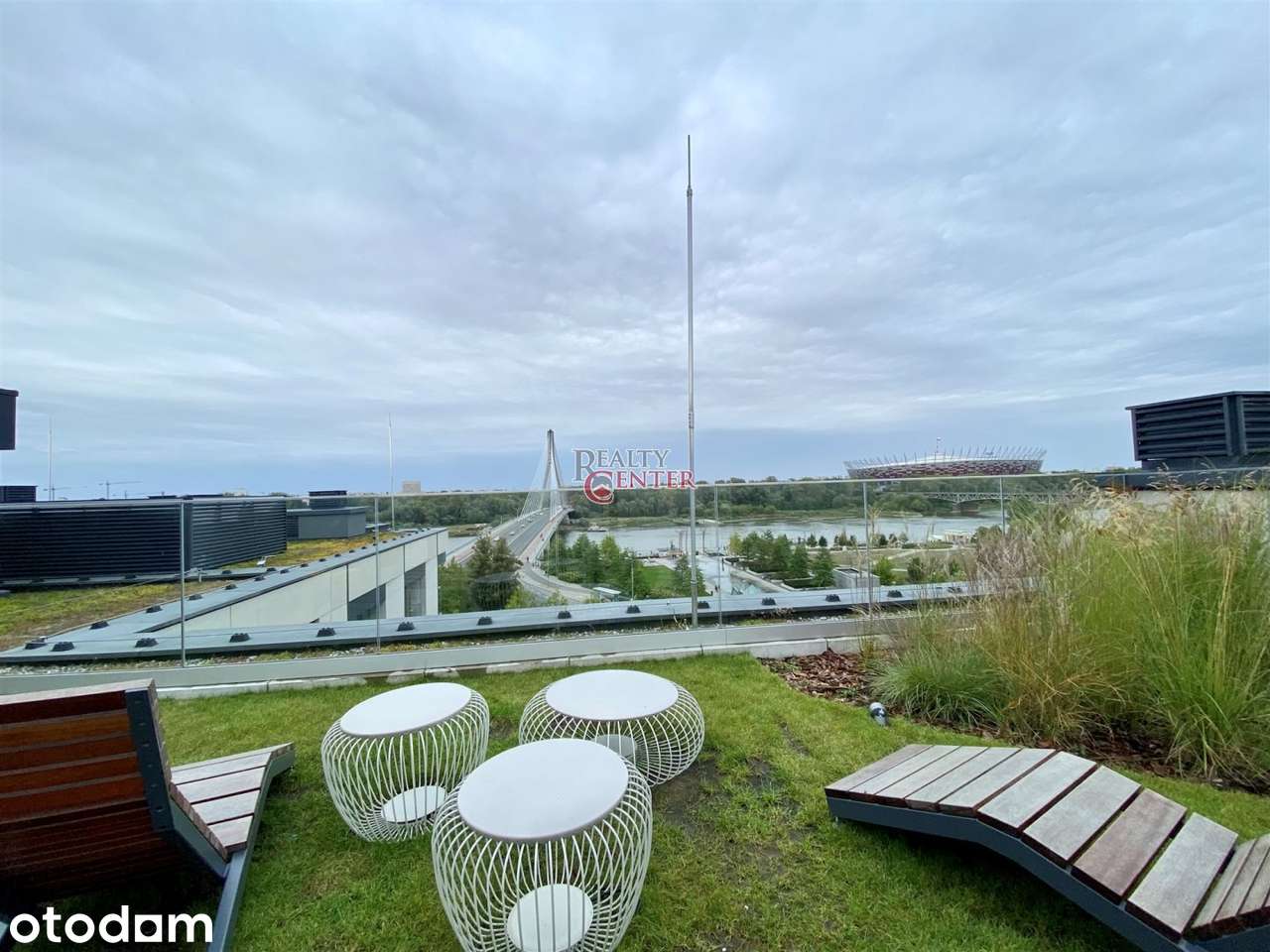 Luksusowy apartament 56 m2, powiśle, 2 tarasy