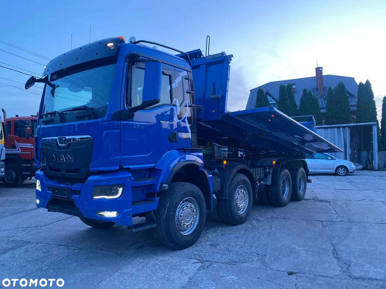MAN TGS 35.470 8x4 Meiller Kipper + Bordmatik / Retarder / Jak Nowy - 6